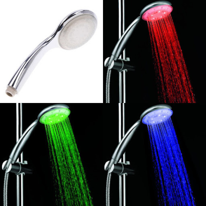 Душова лійка зі світлодіодною підсвіткою led shower NJ-181