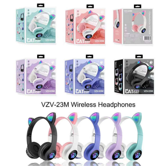Навушники Bluetooth КШКІ CATear VIN-23 LED