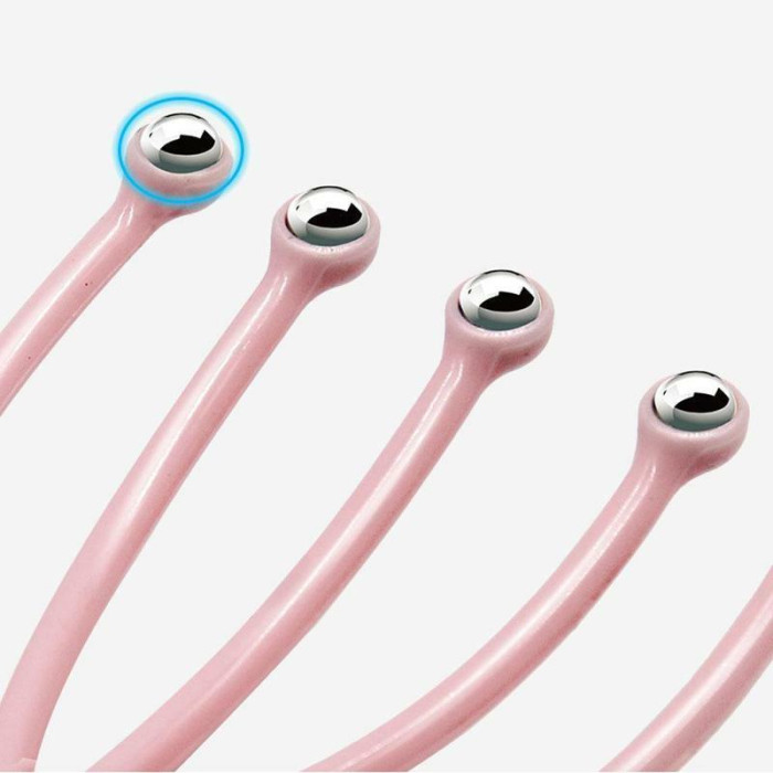 Массажер для головы, со стальным шариком, с 9 пальцами