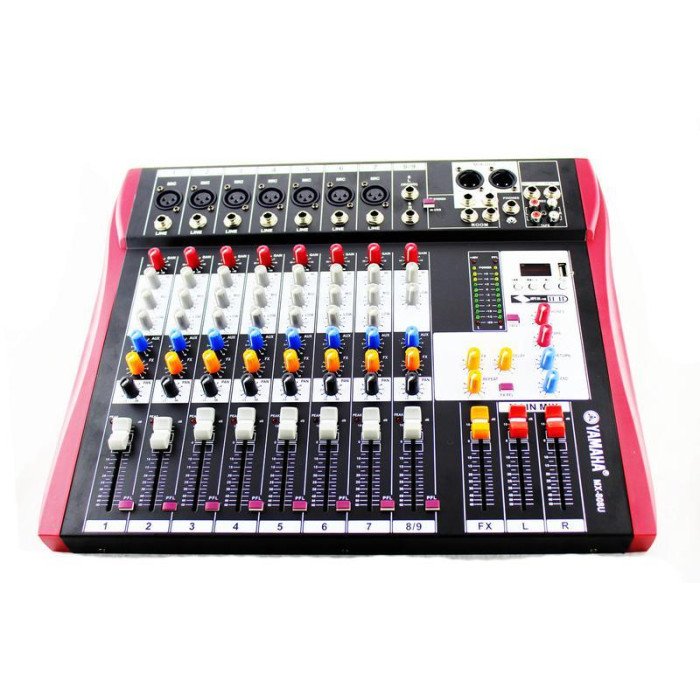 Аудіокшер Mixer 8USB/MX 808U Ямаха 8 канальний