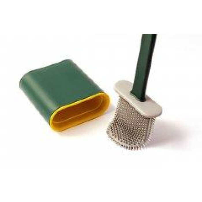 Туалетный ершик с гнущейся силиконовой щеткой