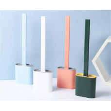 Туалетный ершик с гнущейся силиконовой щеткой