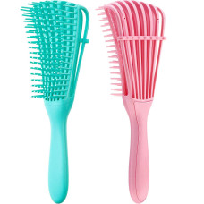 Гребінець професійний афро-американський silicone comb