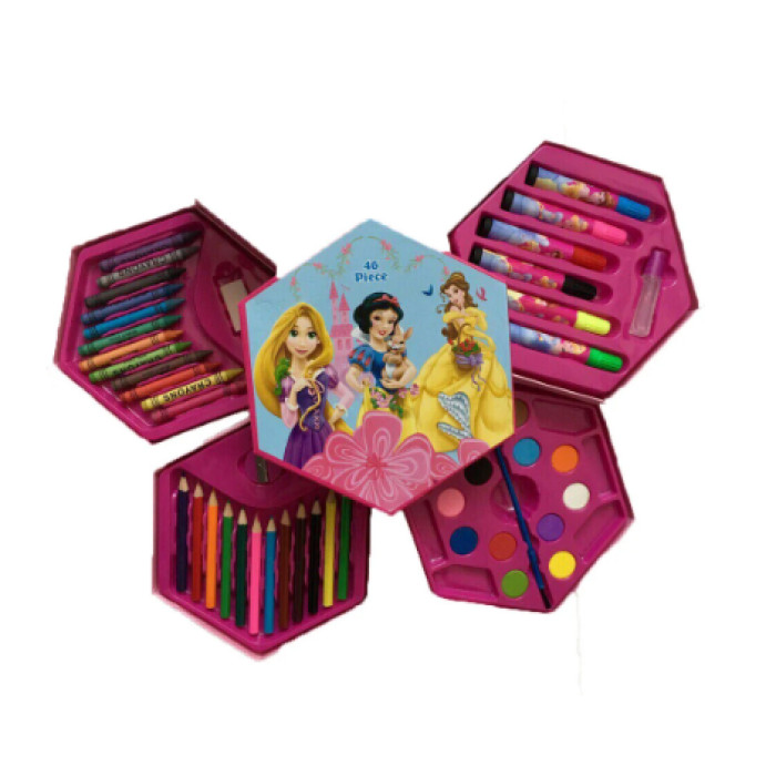 Набір художника 46 предметів для дівчаток мікс