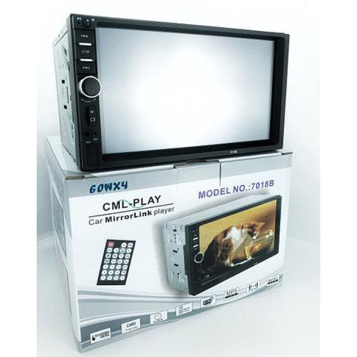 Автомагнітола 2Din сенсорна, Bluetooth 7018B