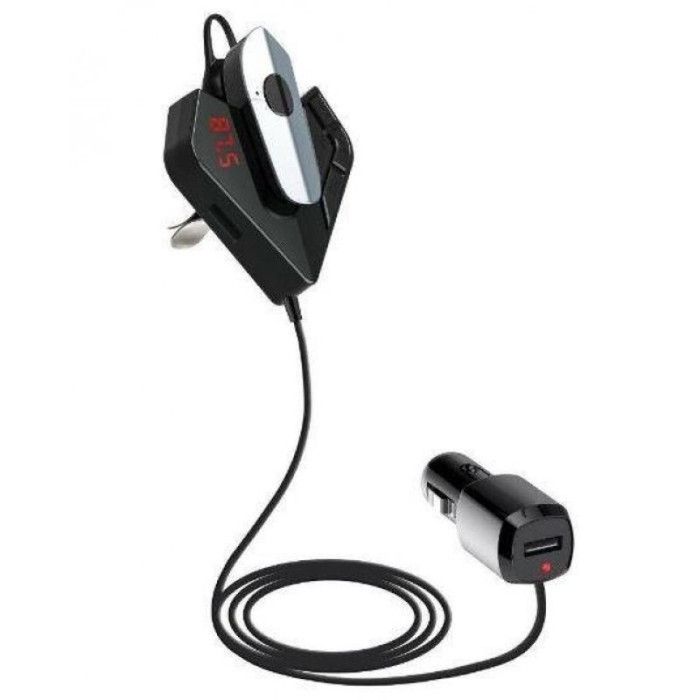 Трансмиттер FM MOD. V11 BT +earphone bluetooth гарнитура