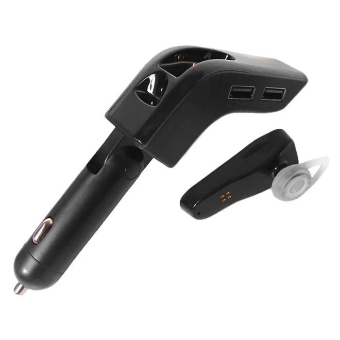 Трансмиттер FM MOD. V9 BT +earphone bluetooth гарнитура