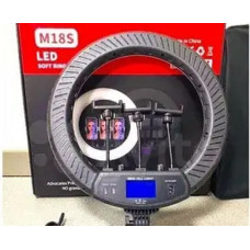 Лампа Led кільце M18S 45 см/8500K/LED дисплей/пульт