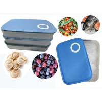 Прозрачный контейнер для хранения еды в холодильнике (1 шт)