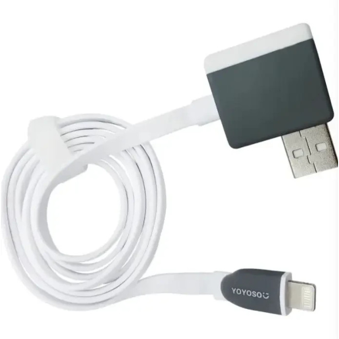 Кабель Iphone 5 1м YOYOSO + USB port