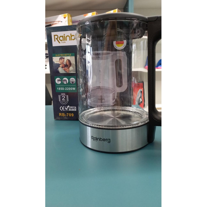 Чайник электрический стекло RB-709
