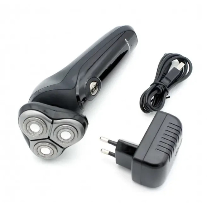 Роторна електробритва Pro Mozer MZ-1153 PC акумуляторна 3 Вт