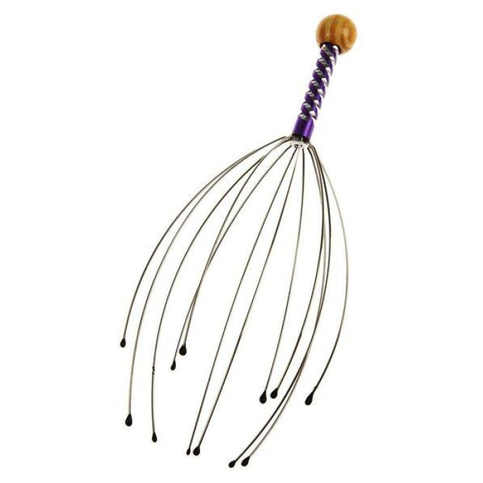 Антистрессовый массажер для головы Мурашка