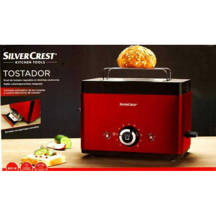 Тостер Silver Crest STS 850 A1 Red (красный) 306079