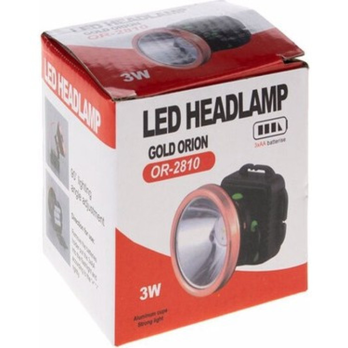 Налобний ліхтарик на батарейках OR 2810