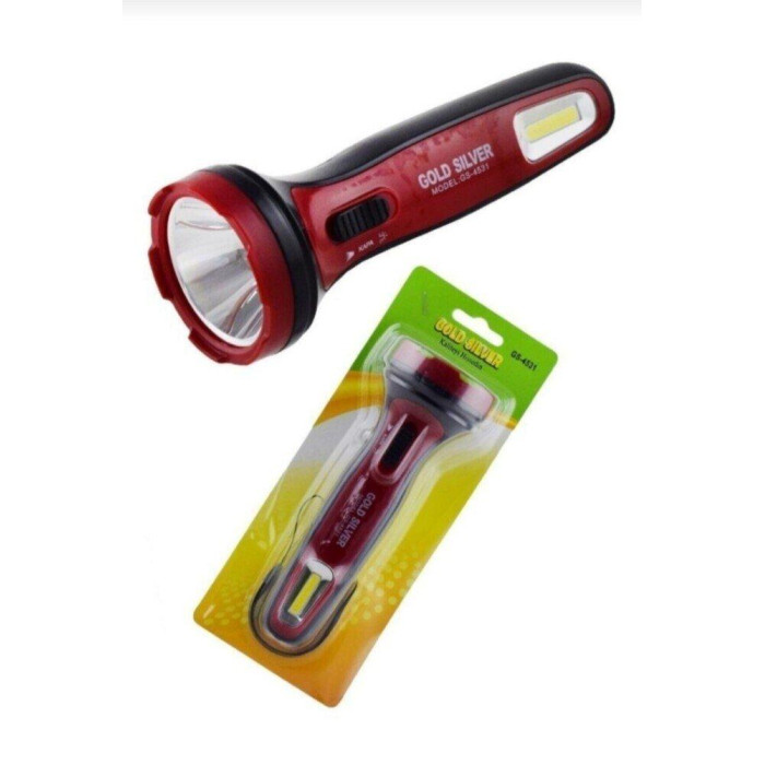 Фонарик ручной GS-4531 (пластик)