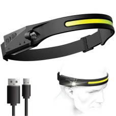 Ліхтарик налобний із датчиком руху g28