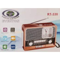 Радиоприемник портативный Everton RT-330 FM/AM/SW/Bluetooth/USB/фонарик