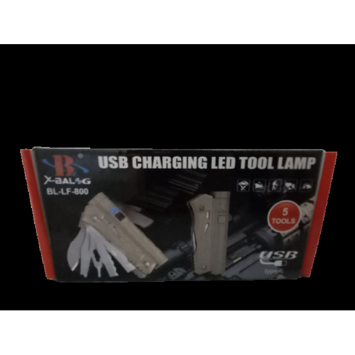 Мультитул с фонариком LF-800 torch