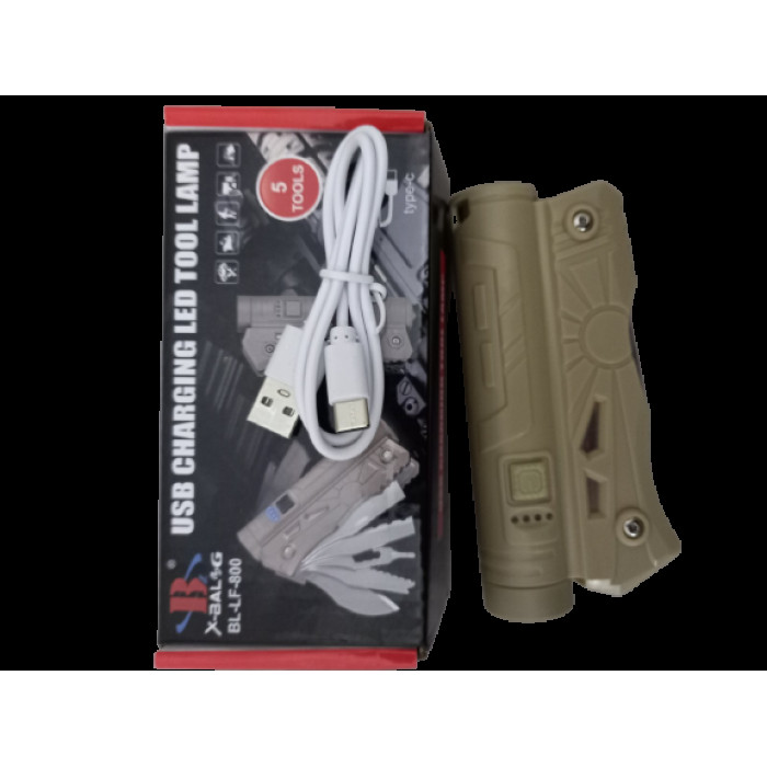 Мультитул с фонариком LF-800 torch