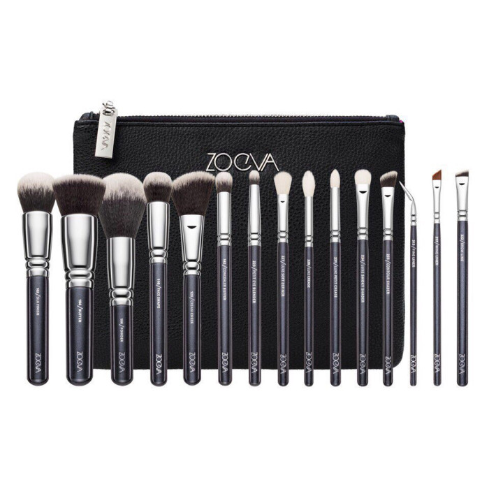 Набір пензлів для макіяжу 15 шт.