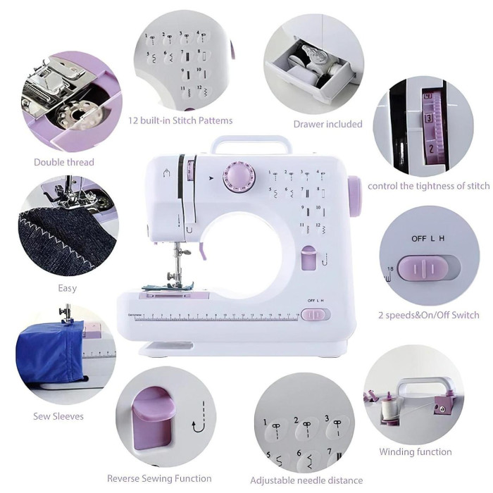 Швейна машинка 12 в 1 (RD-402)