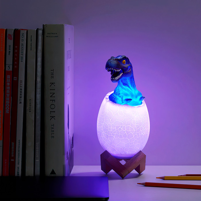 Дитячий світильник "Динозаврик у яйці" LED DINOSAR 799