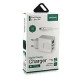 Адаптер (A-14) 220v 2 usb with digital display CX QC03