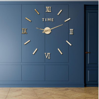 Великі настінні годинники DIY Clock ZH173720 (золоті)