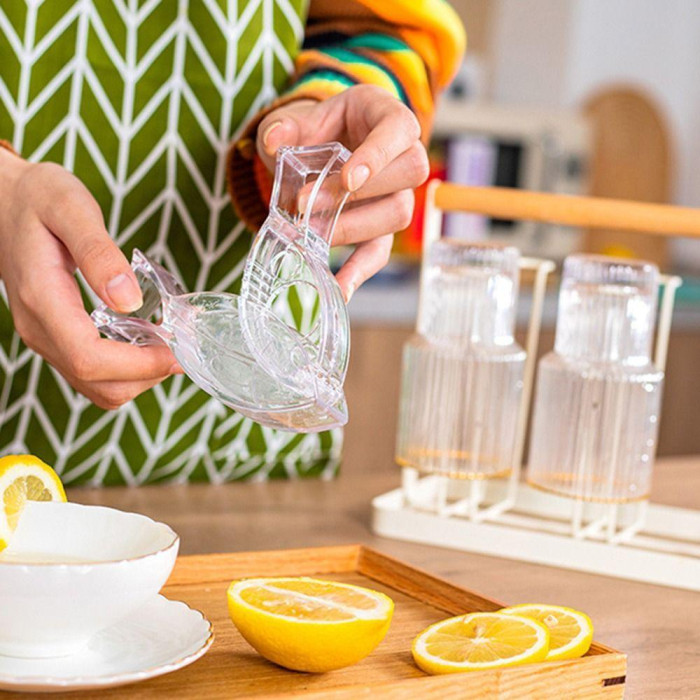 Соковичавниця для лимона, прозора акрилова