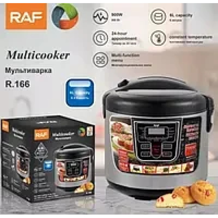 Мультиварка 6 л. 900 Вт RAF R.166B