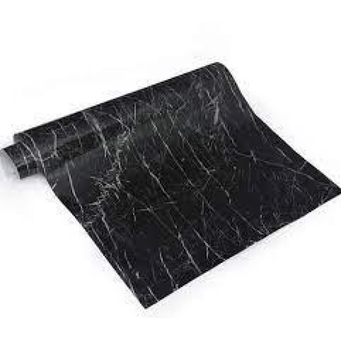 Самоклейна плівка Supretto Мармур Чорний 3 м*60 см