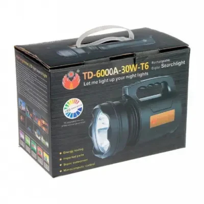 Ліхтарик TD 6000A 30W T6