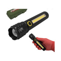 Фонарик ручной BL C72 P50 COB + USB CHARGE