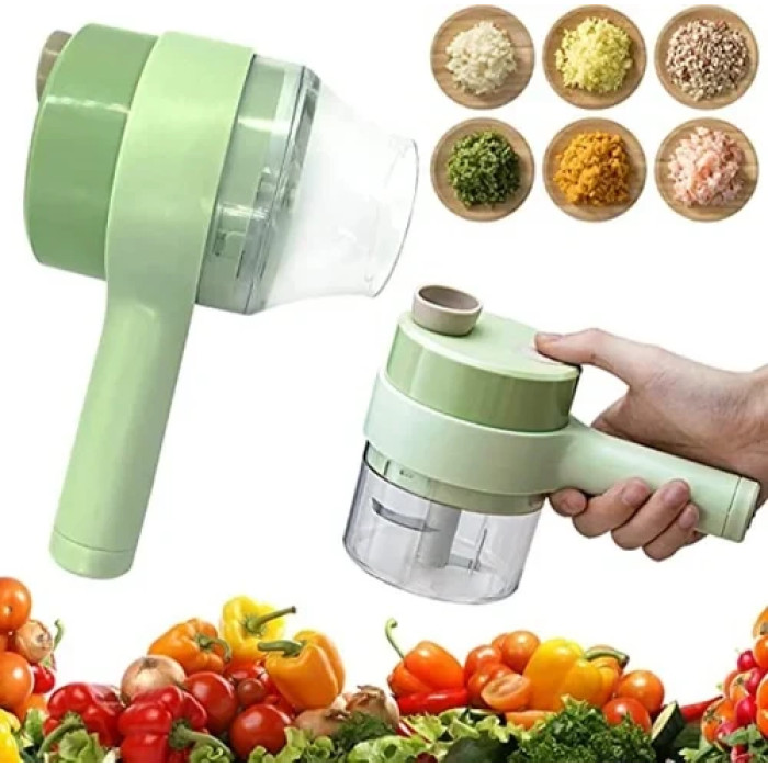 Ручний електричний подрібнювач 4 в 1 FOOD CHOPPER Розпродаж