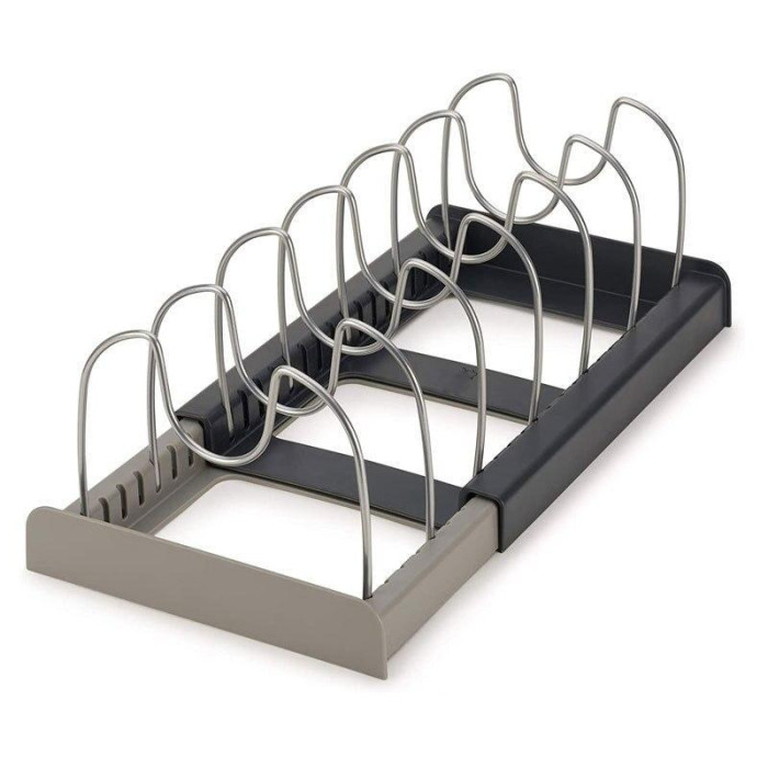 Розширюваний тримач для зберігання з неіржавкої сталі DISH RACK