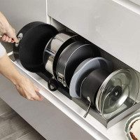Органайзер для кришок із неіржавкої сталі DISH RACK