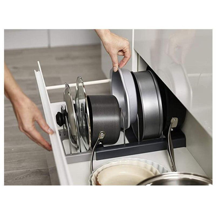 Органайзер для кришок із неіржавкої сталі DISH RACK