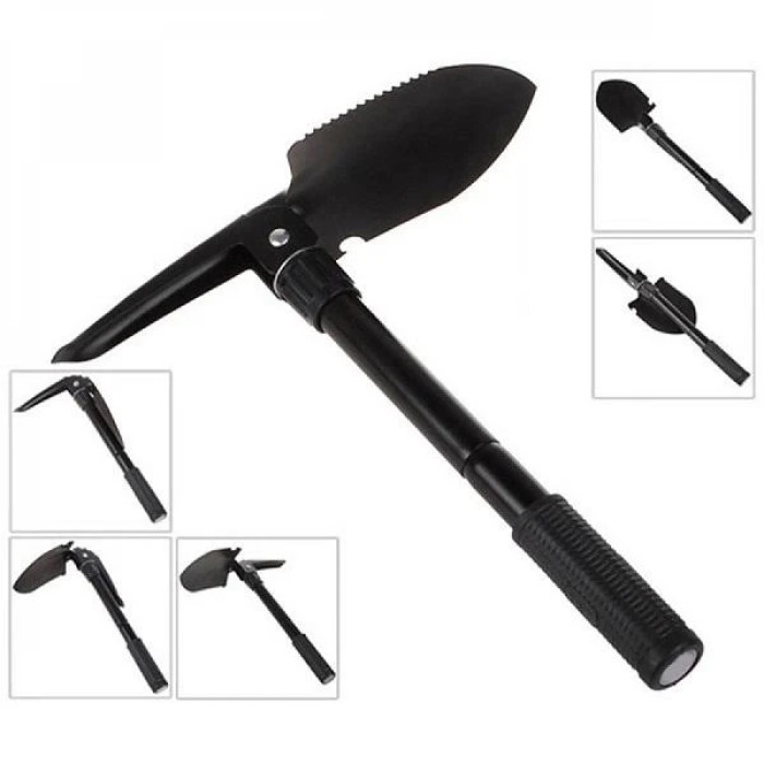 Складана туристична лопата в чохлі