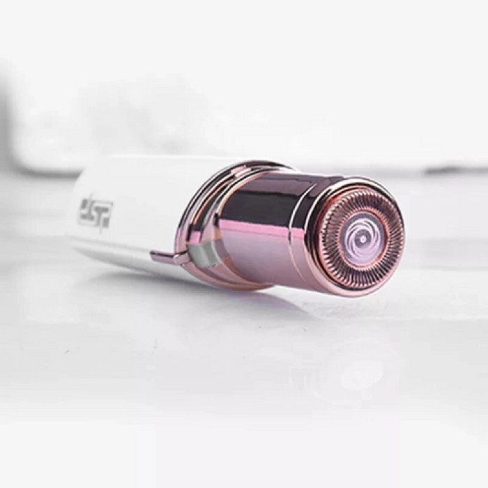 Електробритва жіноча для обличчя для сухого гоління White/Pink DSP 70081