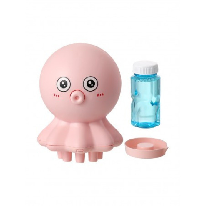 Іграшка восьминіг пускає бульбашки з рідиною