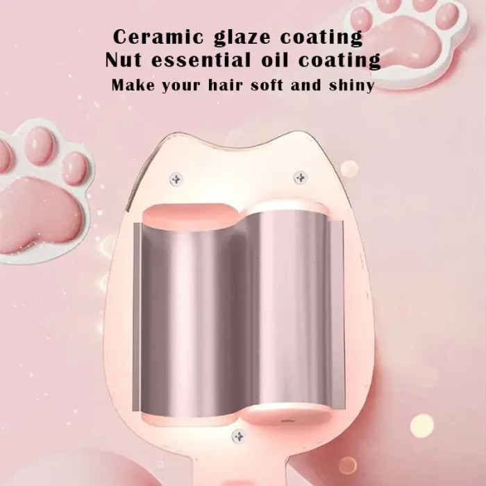 Щипці для завивання волосся 32 мм, керамічна плойка з потрійним циліндром ROLL STICK XL-290