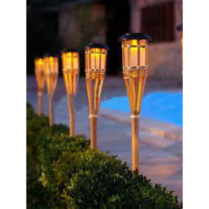 Садовый светильник бамбук факел TS1011