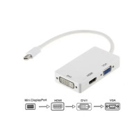 Конвертер Mini DisplayPort на HDMI/DVI/VGA
