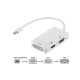 Конвертер Mini DisplayPort на HDMI/DVI/VGA