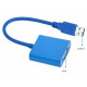Конвертер USB 3.0 на VGA