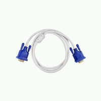 Кабель VGA-VGA 1.5м білий