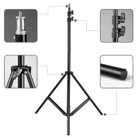 Телескопический штатив для кольцевой лед лампы