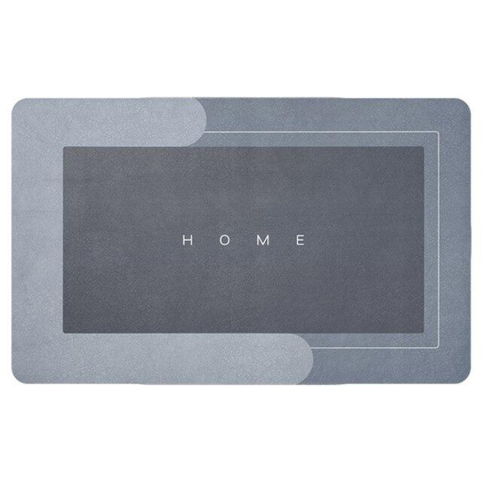 Быстросохнущий нескользящий коврик прямоугольный