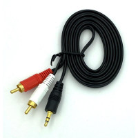 Кабель 3.5 jack-2RCA 1.5м (пакет)